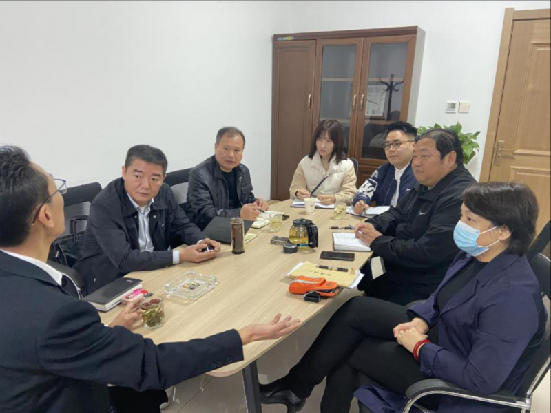 筑牢安全防線，沖刺年度目標(biāo)--集團(tuán)公司領(lǐng)導(dǎo)到泰弘公司、榮弘公司 檢查指導(dǎo)工作